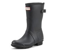 Gummistiefel Original Back Adjustable Short , Hunter , Damen , Schwarz , 38