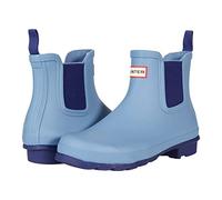 HUNTER Original Chelsea Bouvet Blue/Balder Blue 9 M