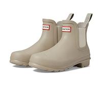 Hunter Original Chelsea Gummistiefel für Damen, Naturfarben, Skimming Stone Soft Sand, 38 EU