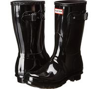 Hunter Damengummistiefel ORIGINAL SHORT GLOSS black 38