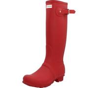 Hunter Damen Original Tall Wellington Boot Gummistiefel, Blau (Bright Peacock), Rot, 42 EU