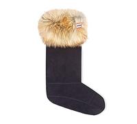 HUNTER Original Tall Faux Fur Cuff Boot Socks tawny, Größe:M
