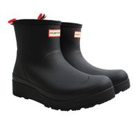 Hunter Play Shearling Insulated Short Damen Gummistiefel in Schwarz EU 37 / UK 4