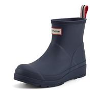 HUNTER Original Play Short Womens Wellington Boots 40-41 EU Valtameri Blue