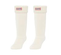 Hunter Waffle Hohe Weiße Stiefelsocken XL