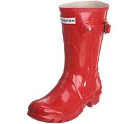 Hunters Original Short Gloss W23700, Damen Stiefel, Rot (Pillar Box Red), EU 39 (US 6)