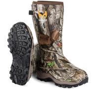 Hunthor Gummi-Jagdstiefel für Herren mit 800 g Isolierung, wasserdicht, isoliert, 6 mm Neopren, Boes für Outdoor-Jagd (Größe 39-42), Camo, 42 EU