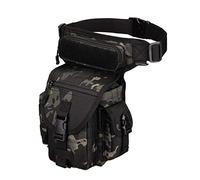 HUNTVP Taktisch Beintasche Militär Beinbeutel MOLLE Hüfttasche Sport Tactical Leg Bag Armee Beintaschen Wasserdicht Gürteltasche Werkzeugtasche Tasche für Bein Herren Damen Motorrad, Typ-1-Camouflage
