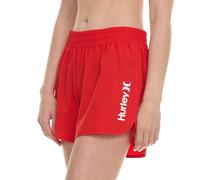 Hurley 12,7 cm große Badeshorts für Damen, Badehose mit Taschen, Rot/Ausflug, einfarbig (Getaway Solids), S