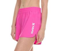 Hurley 7,6 cm/12,7 cm Badeshorts für Damen, Badeshorts mit Taschen, Pink, XS