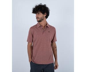 Hurley Ace Vista Polo S/S rust Größe M