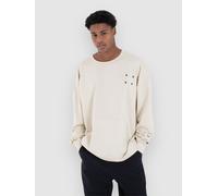 Hurley Bcnk8 Washed Crew Sweater bone Herren Gr. L