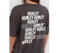 Hurley Beginning Of An Era Oversized T-Shirt dark shadow Damen Gr. XS