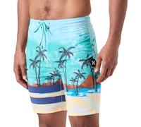 Hurley Boardshort für Herren, Blockparty, 45,7 cm, Fiji, 30 cm
