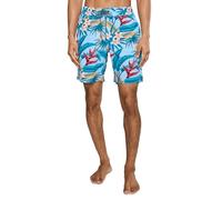 Hurley Boardshort für Herren, Phantom-Eco Block Party, 45,7 cm, Tahiti-Blaugrün, W32