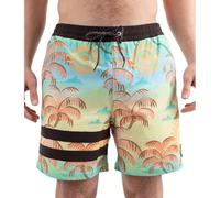 Hurley Phntm Eco Block Party Volley 17´´ Badeshorts S Pineapple