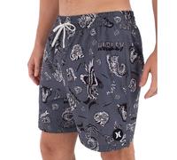 Hurley Volley Flex Art Swimming Shorts Grau L Mann