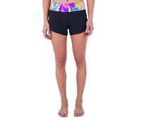 Hurley Damen 2.5' Soft Waist Boardshort Badeanzug, Black/Isla Multi, L