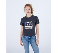 Hurley Damen Another Time Tee Tshirt, Dk Stone Grey, XS