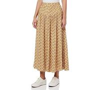 Hurley Damen City Block Button Up Maxi Skirt Rock, Terrakottafarben, S