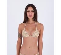 Hurley Damen City Block Rvsb Itsy Bitsy Bikinioberteil, Sweet Cream, M