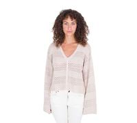 Hurley Damen Easy Times Häkelpullover Pullover Sweater, Moonlight, S