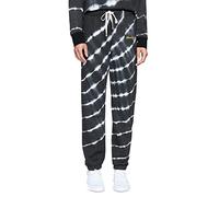 Hurley Damen Fleece Jogger Lässige Hose, Mehrfarbig (Caviar Bleach Linear Tie Dye), XS