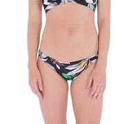 Hurley Damen Flora Revo Moderate Bikini Bottoms, Creme, XS
