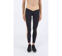 Hurley Damen H20 Dri V-förmiger Farbblock Legging Hose, Kaviar, XS