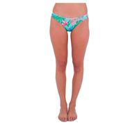 Hurley Damen Java Tropical Rvsb Moderate Bottom Bikinihöschen, Tide Pool, M