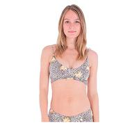 Hurley Damen Jungle Cat Bralette Bikinioberteil, Dschungel, Katze, L