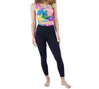 Hurley Damen Max Insel Surf Legging Bikinihöschen, Black/Isla Multi, M