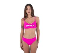 Hurley Damen OAO Bikini Top Bikinioberteil, Dragonfruit, S