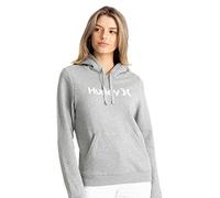 Hurley Damen Oao Core Hoodie Sweatshirt, Dk Grau Htr, Xs UK