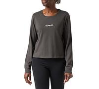 Hurley Damen OAO Smalls Long Sleeve Tee T-Shirt, Taupe (Simply Taupe), S
