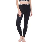 Hurley Damen OAO Text Active Legging Lässige Hose, schwarz, L