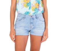 Hurley Damen Oceancare Mini-Denim Bermuda-Shorts, Ligth Denim22 (LDN), 50