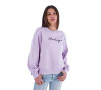 Hurley Damen Oceancare O&o Script Crew Pullover Sweater, Orchideenblüte, M