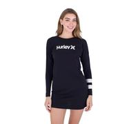 Hurley Damen Oceancare O&o T-Shirt Ls Kleid, Schwarz, S