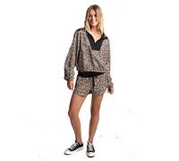 Hurley Damen Printed Kat Bedruckt Windbreaker, Wild Party, M