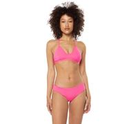 Hurley Damen Solid Revo Cheeky Hipster Bikini Bottoms, Rosa Guava, M