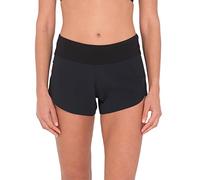 Hurley Damen Solid Soft 2.5' Waist Boardshorts Board-Shorts, schwarz, L