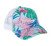 Hurley Damen W Icon Script Trucker Beanie, Celestial Teal, Einheitsgröße