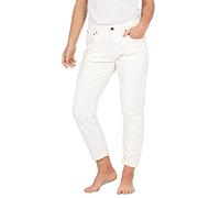 Hurley Damen W Laney Mom Oceancare Denim Hose Freizeithose, weiß, 50