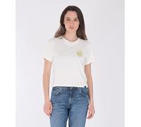 Hurley Damen W Oceancare Hope Ss Tee T-Shirt, Marshmallow, S