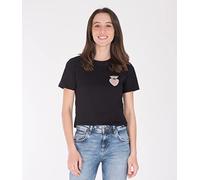 Hurley Damen W Oceancare Hope Ss Tee T-Shirt, schwarz, S