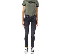 Hurley Damen W Oceancare Mary Denim Hose mit hoher Taille Freizeithose, Caviar, 50