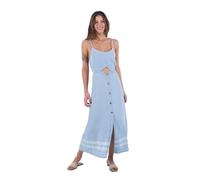 Hurley Damen W Oceancare Maxi Dress Lässiges Kleid, Helles Denim22, XS