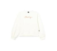 Hurley Damen W Oceancare O&o Script Crew Sweatshirt, Marshmallow, XS