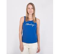 Hurley Damen W Oceancare O&o Script Tank T-Shirt, blau (Dazzling Blue), L